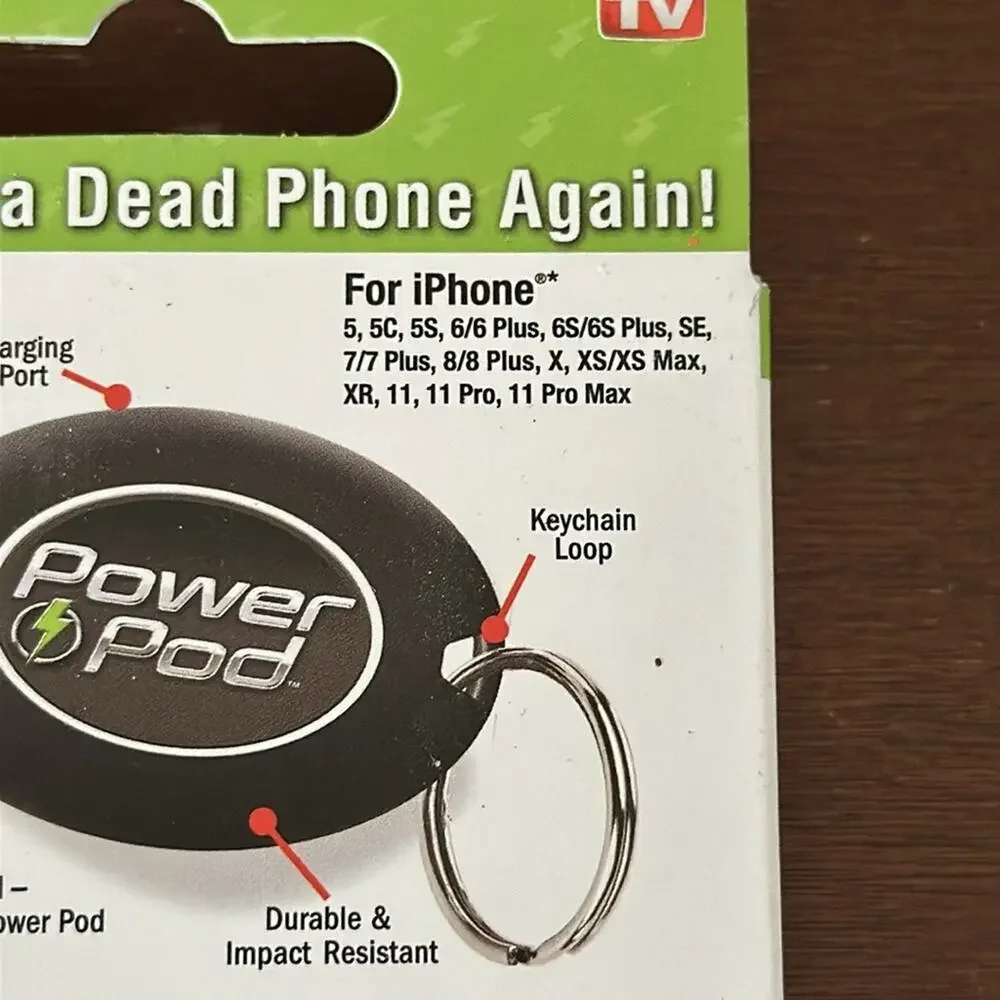 As Seen on TV | Power Pod Keychain Quantity 3 NIB